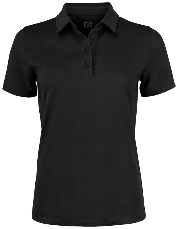 OCEANSIDE STRETCH POLO W BLACK L Utförsäljning