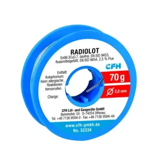 CFH RL 334 BLYFRI LÖDTRÅD - 70 G FÖR RADIOTEKNIK OCH FINLÖDNING Rabatt