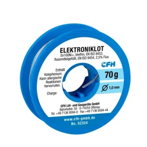 Populärt val CFH EL 324 BLYFRI LÖDTRÅD - 70 G FÖR ELEKTRONIK OCH FINLÖDNING