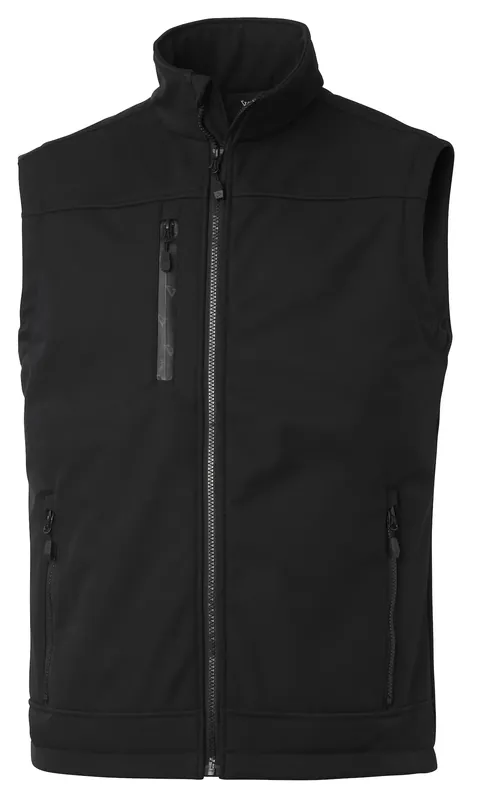 Kampanjpris SOFTSHELLVÄST ESSENTIAL G334 SVART