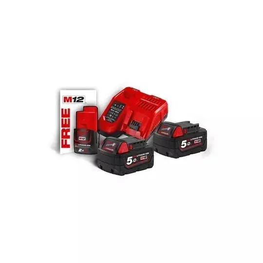 Lågt pris BATTERISET M18 2X5,0 AH NRG-502