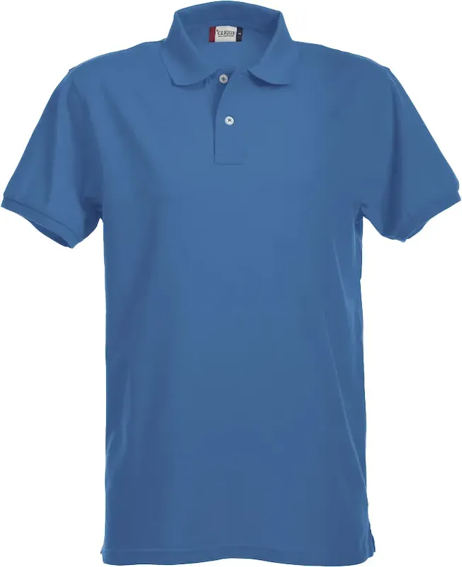 PIKÉ STRETCH PREMIUM 028240 ROYALBLÅ Populär