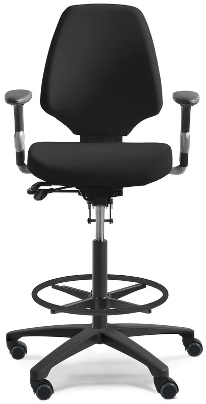 Industristol Gigant Activ 220 Hög (600–850 mm), Tyg Billig
