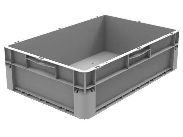 Euroback Gigant Euroclick Grå 600 x 400 x 120 mm Nedsatt pris