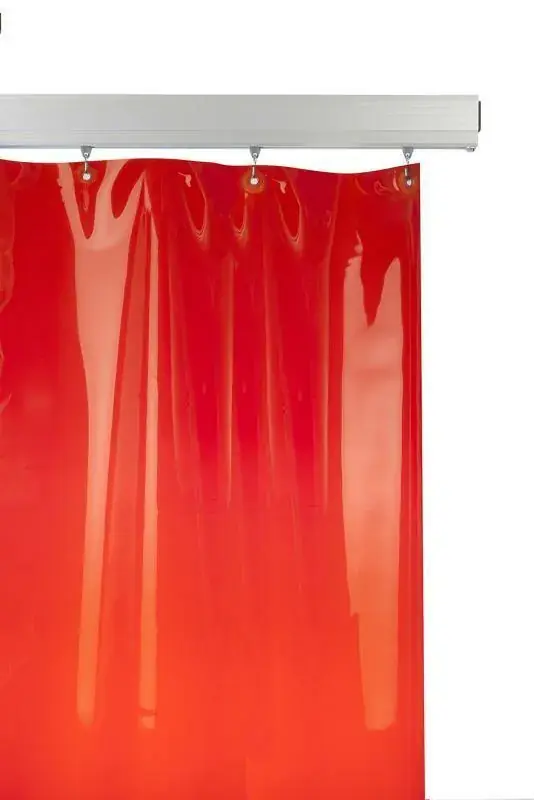 Snabb frakt Svetsdraperi Gigant PVC Transparent Röd, 1300 x 1900 mm