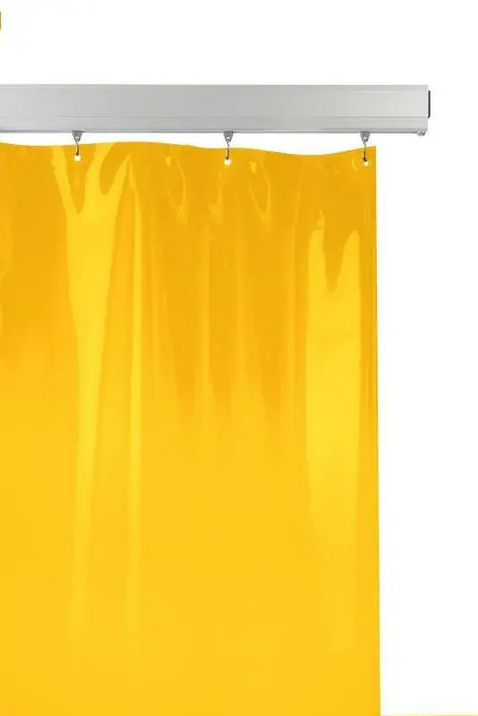 Beställ idag Industridraperi Gigant PVC Transparent 1900 x 2400 mm, Gul transparent