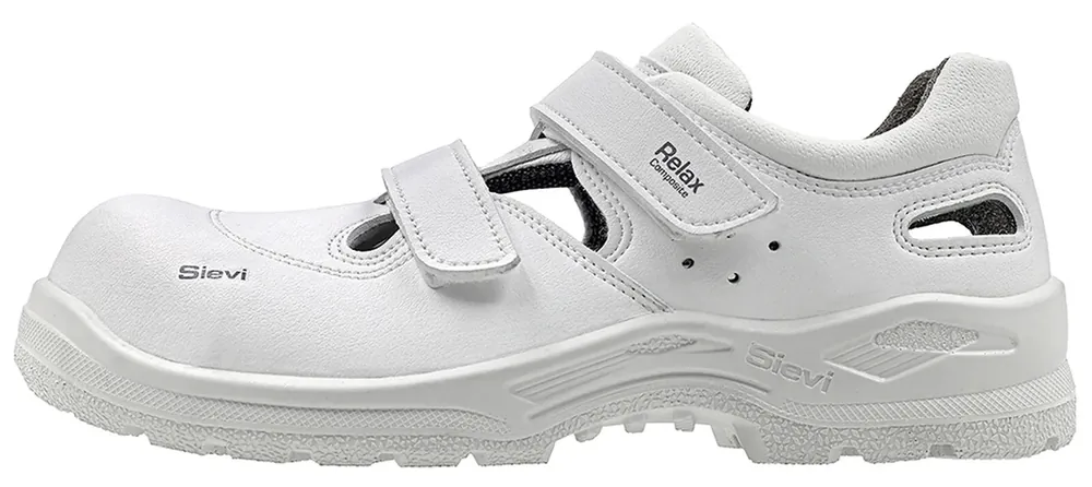 SKYDDSSANDAL RELAX CT WHITE S1 Expressleverans