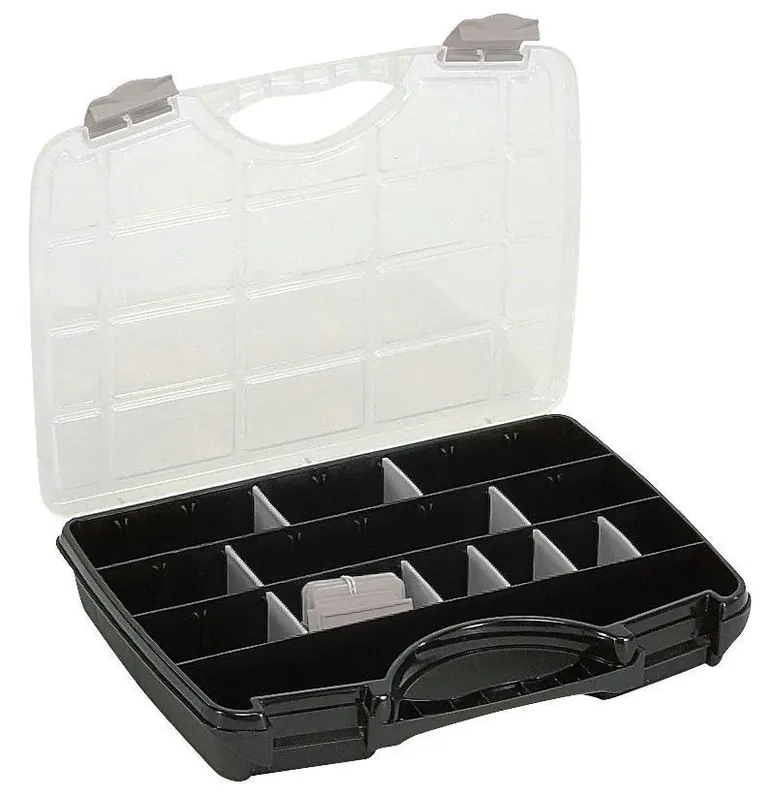 Lägg i varukorgen SORTIMENTBOX A45 SVART/SILVER