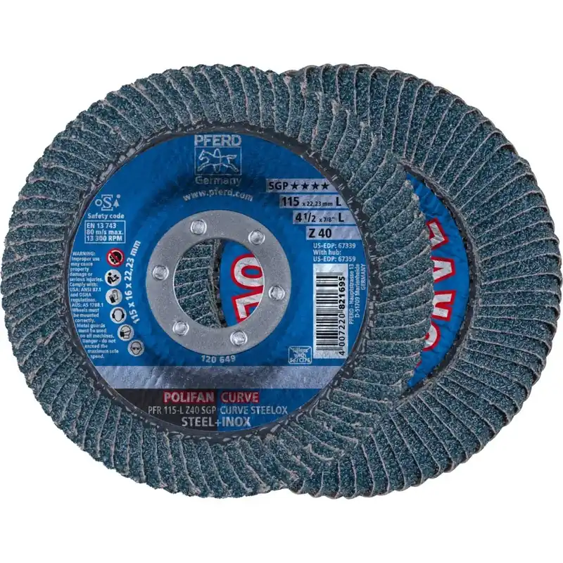 POLIFAN PFR125 Z 40 SGP-CURV Begränsat antal