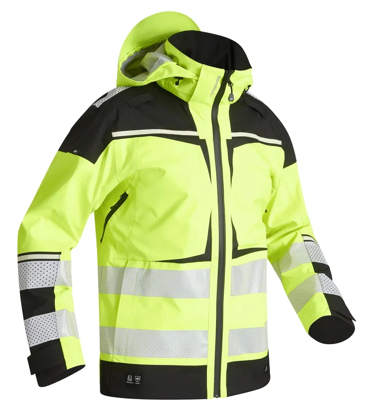 Premium SKALJACKA VARSEL NEO 765-3 GUL/SVART