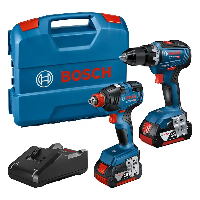 Rabatt VERKTYGSSET 18V GDX/GSR 2X4,0AH L-CASE