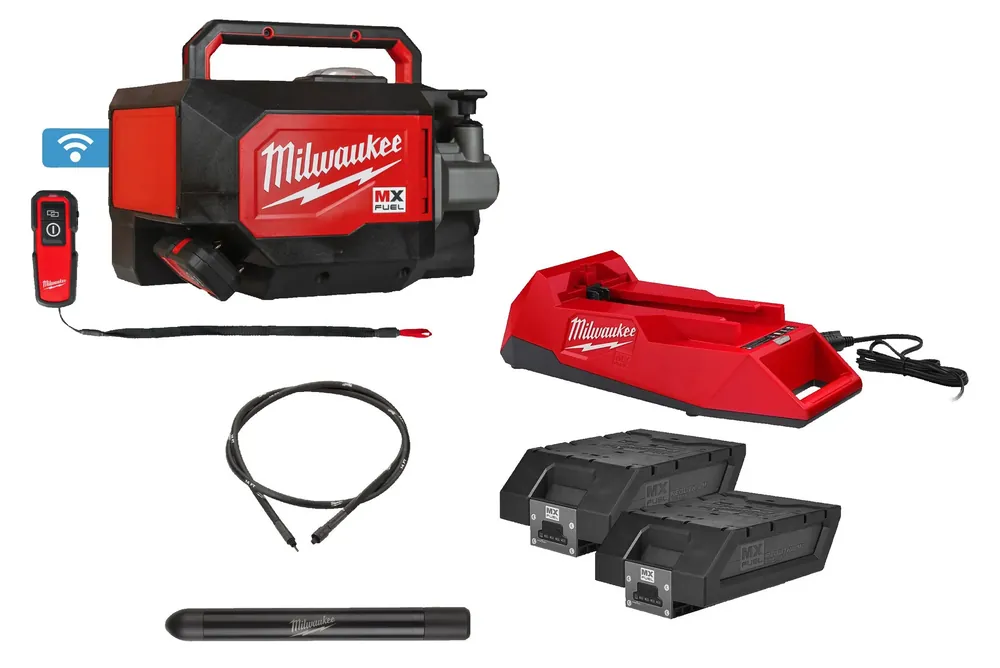 Begränsat antal KOMPAKT BETONGVIBRATOR MXF CVBCKIT-602
