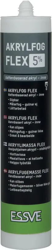 Erbjudande AKRYL FLEX 5 - SNICKARFOG