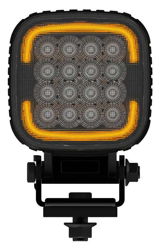 ARBETSLAMPA DRACO LARGE LED MED VARNINGSLJUS Rea