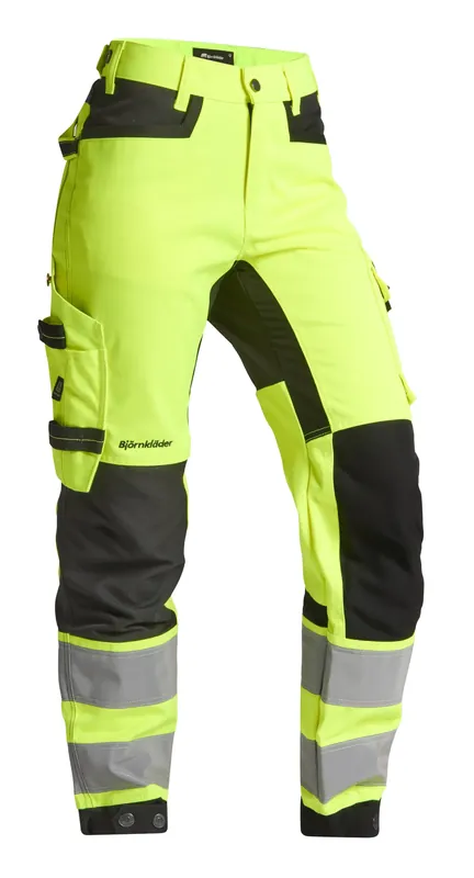ARBETSBYXA STRETCH VARSEL NEO 656-2 DAM GUL/SVART Erbjudande