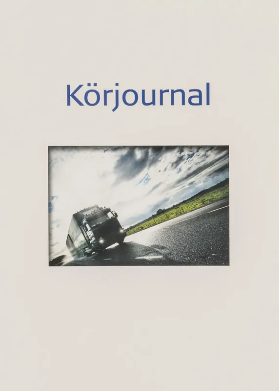 KÖRJOURNAL A5 Beställ nu