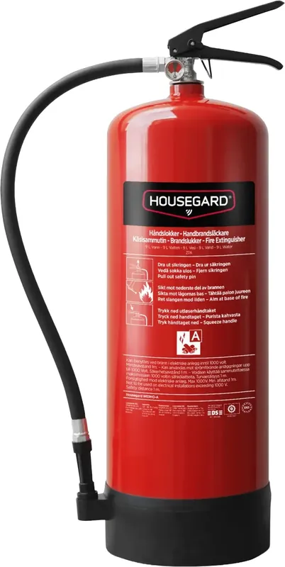 Fynd Vattensläckare Housegard 9 l