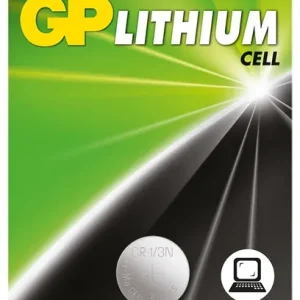 Nyhet BATTERI GP KNAPPCELL LITHIUM 3V CR1/3N/2L76 1-PACK
