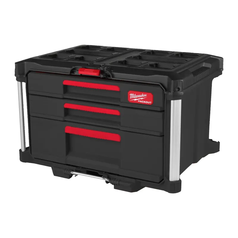 Snabb frakt FÖRVARINGSBOX 2+1 LÅDOR PACKOUT