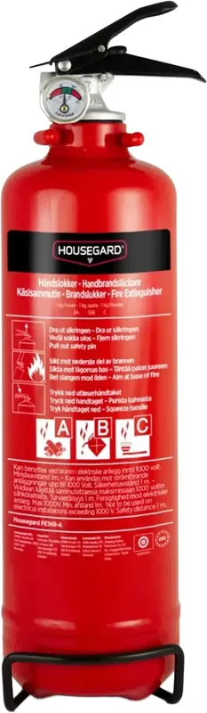 prisnedsättning Brandsläckare Housegard 1 kg