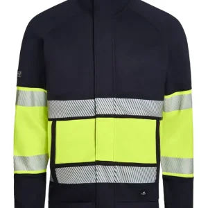 Utförsäljning SWEATSHIRT INHERENT VARSEL PRESSURE 975-1 MARIN/GUL
