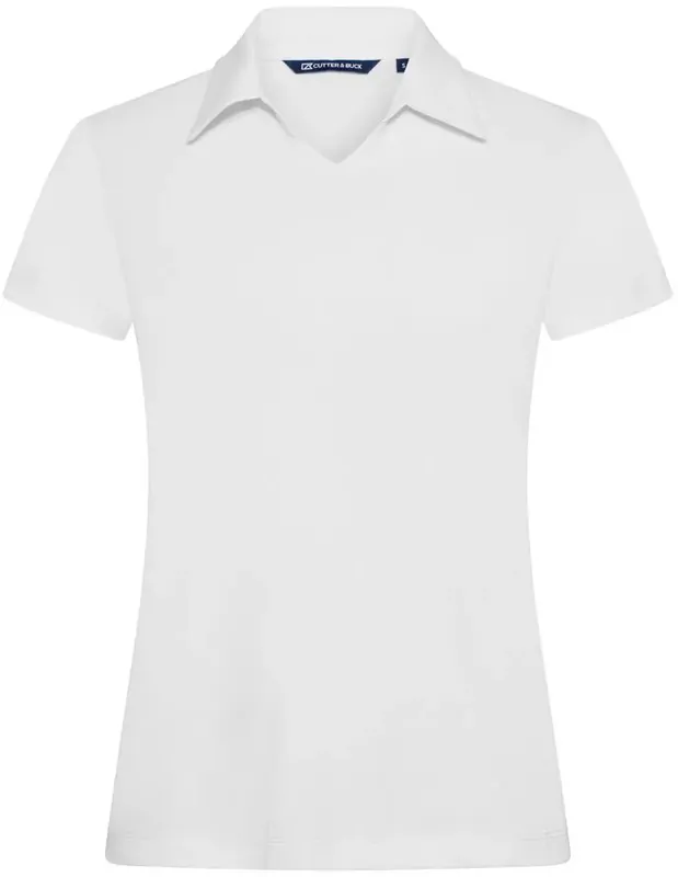 Snabb frakt VIRTUE POLO V-NECK W WHITE