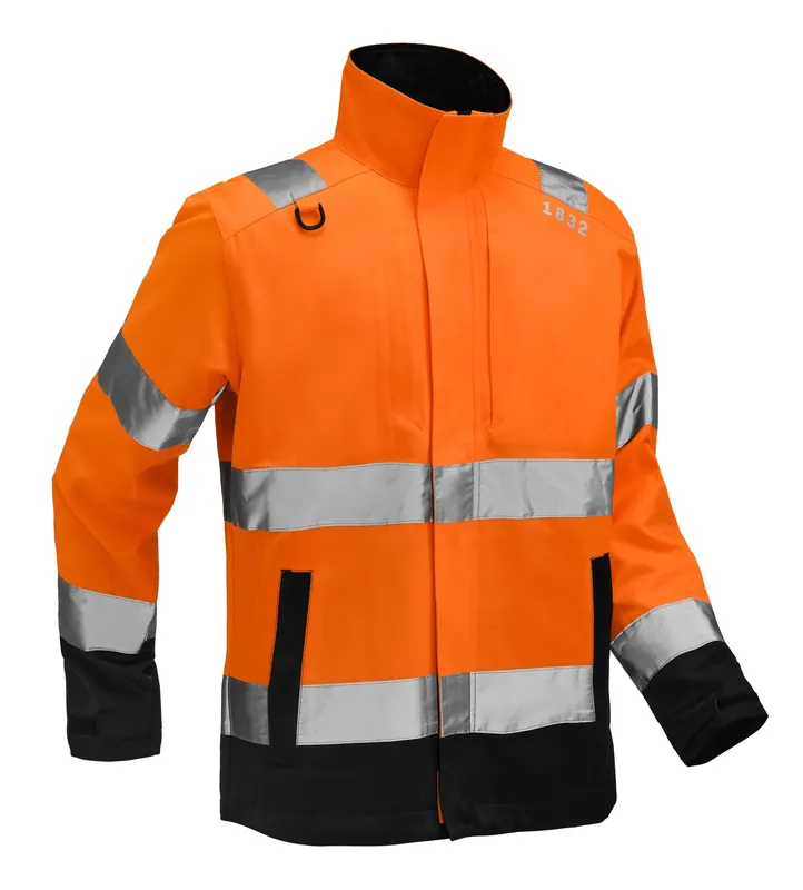 JACKA VARSEL HJ1 ORANGE/SVART Begränsat erbjudande