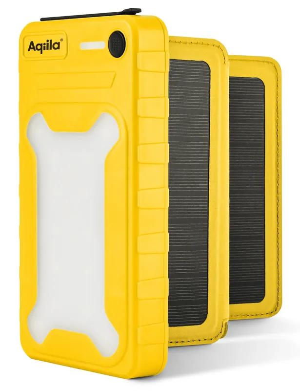 Expressleverans POWERBANK BS10 SOLCELL 10000MAH