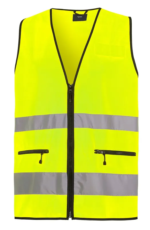 Erbjudandepris VARSELVÄST MED FICKOR KLASS 2 ESSENTIAL G905 GUL