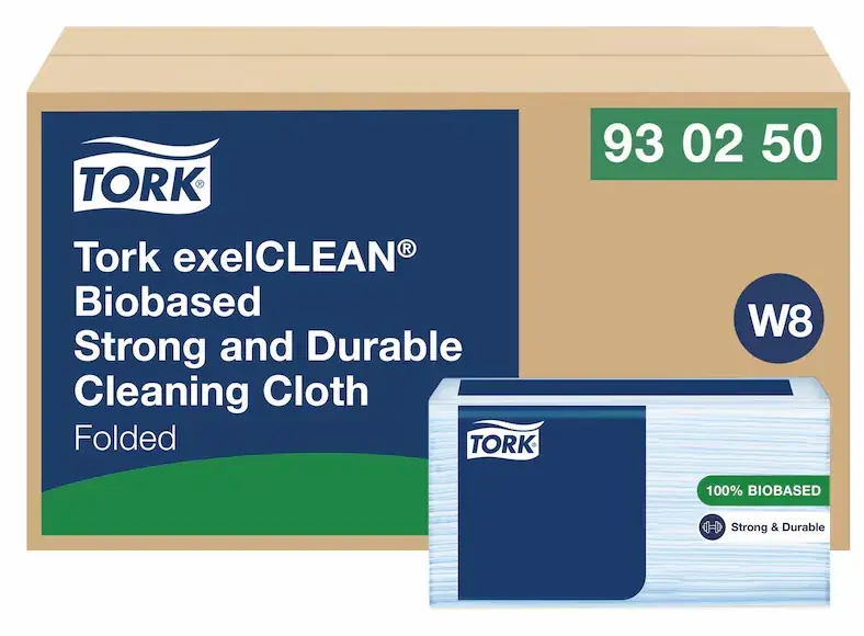 Extra rabatt TORK RENGÖRINGSDUK KRAFTIG 99% BIOBASERAD BLÅ 50ST
