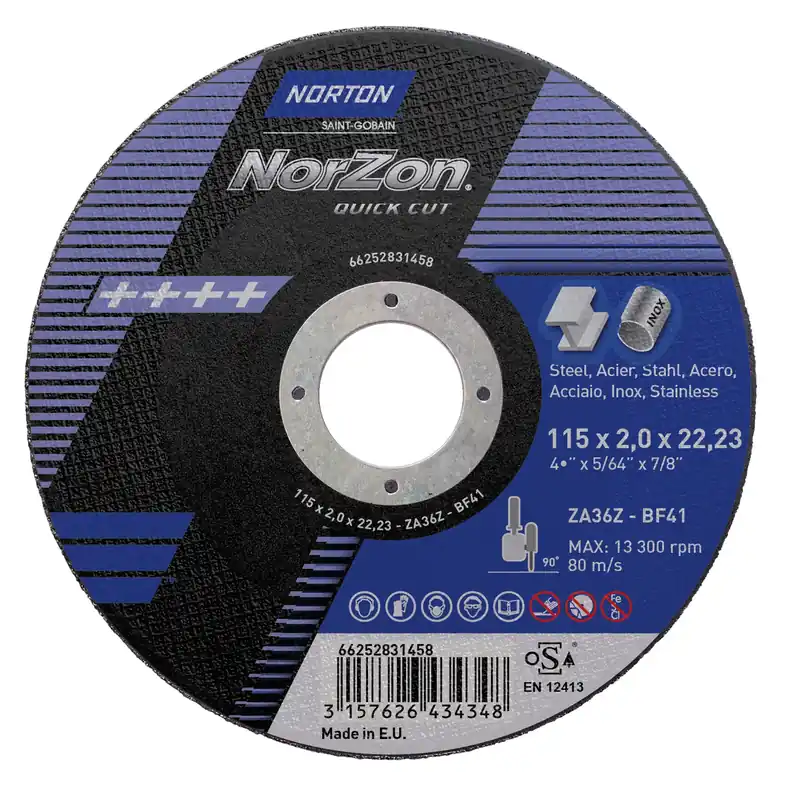 Nyhet KAPSKIVA INOX NORZON QUICK CUT