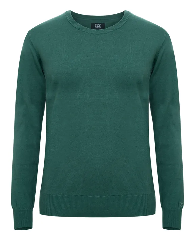 OAKVILLE CREWNECK W PINE GREEN Extra rabatt