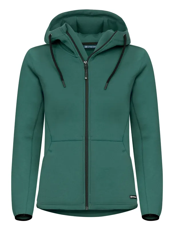 PEMBERTON HOOD FZ WOMEN PINE GREEN Begränsat antal