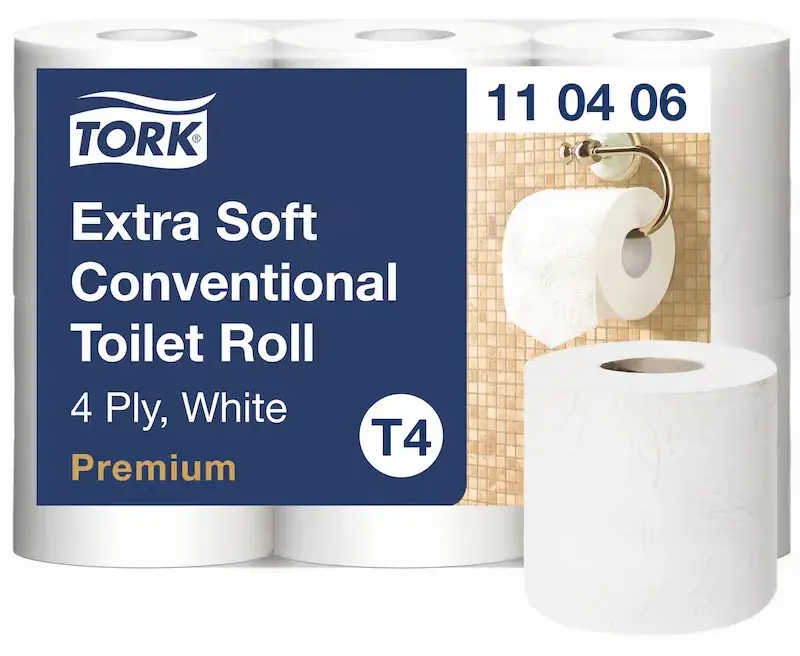 TOALETTPAPPER 6-PACK T4 EXTRA MJUKT Kampanj