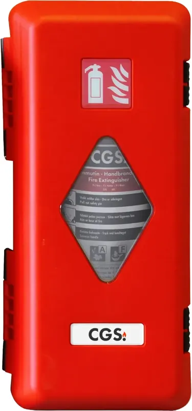 Köp nu Brandsläckarskåp CGS 9 kg PRO med Fönster
