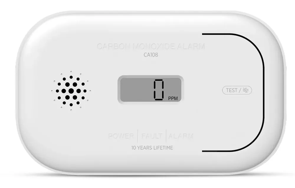 Reapris KOLMONOXIDLARM MED LCD, CA108