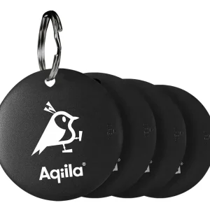 AQIILA TAGBIRD TRACKER NYCKELRING 4-PACK Bästa pris