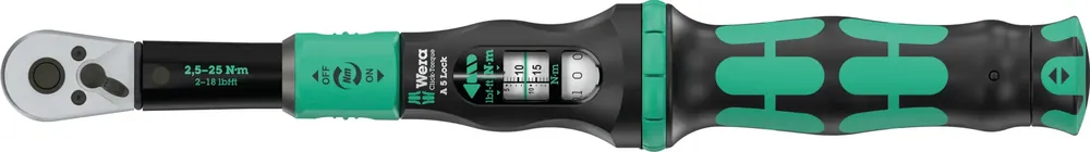 MOMENTNYCKEL A5, TORQUE LOCK, 2.5-25 NM 05075690001 Expressleverans
