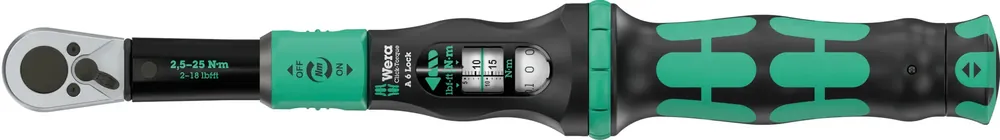 Begränsat erbjudande MOMENTNYCKEL A6, TORQUE LOCK, 2.5-25 NM