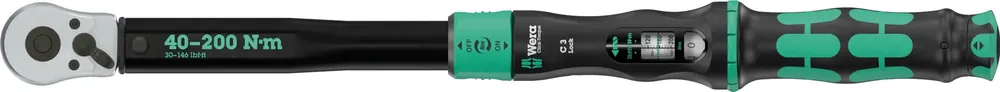 MOMENTNYCKEL C3, TORQUE LOCK, 40-200 NM Fynd