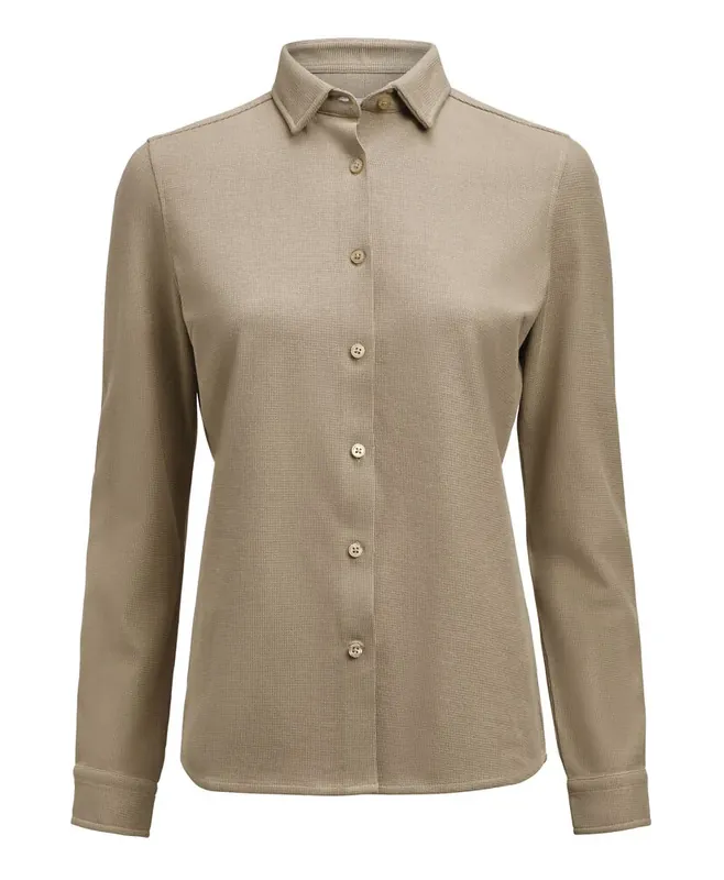 Snabb frakt HARVEST HICKSVILLE WOMAN SHIRT KHAKI