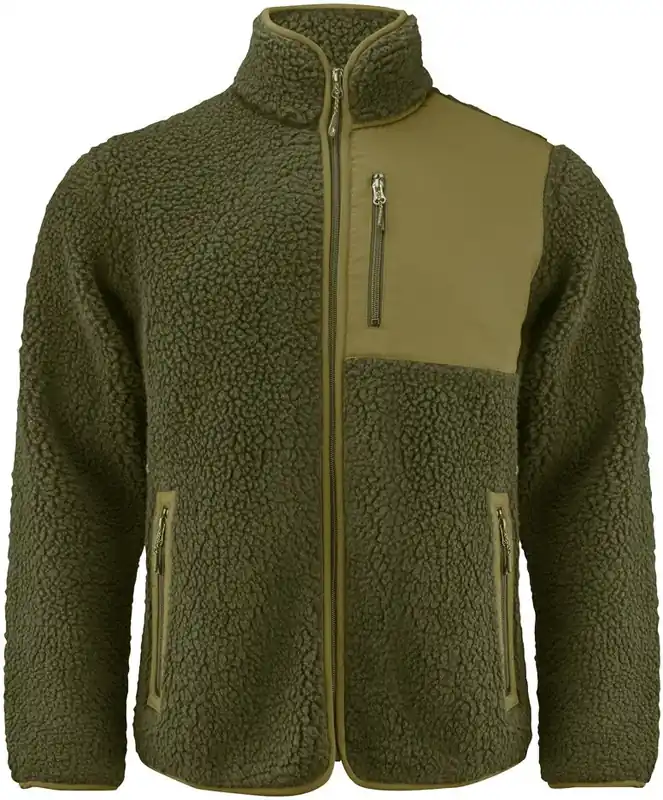 Begränsat erbjudande HARVEST KINGSLEY PILE FLEECE MOSS GREEN