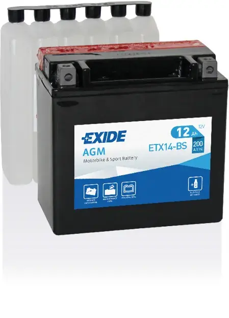 EXIDE 12V AGM Kundfavorit