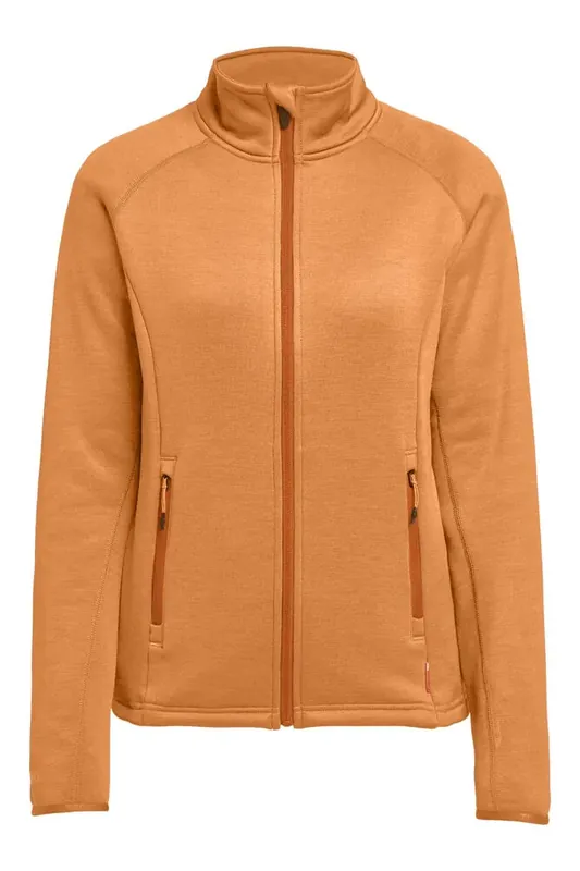 Kampanj TXLITE MIDLAYE ZIP W DARK ORANGE