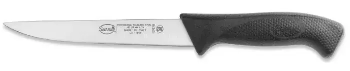 SANELLI FILÉKNIV 18 CM SVART Trygg betalning