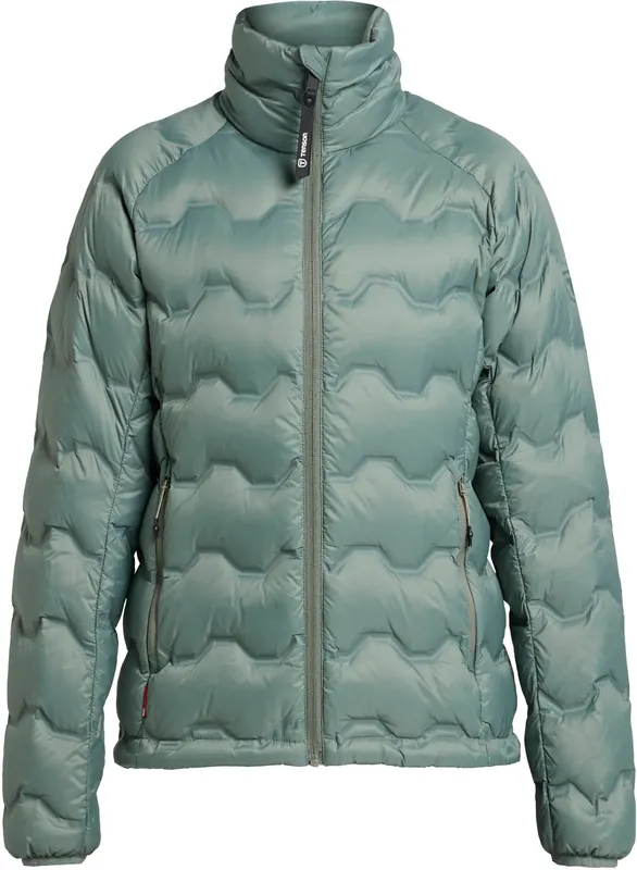 JACKA SHIBUI DOWN COLLAR DAM GRÖN Billigare