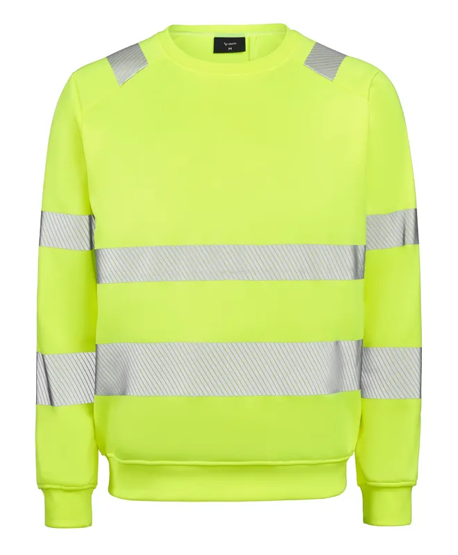 SWEATSHIRT VARSEL ESSENTIAL G234 GUL Sänkt pris