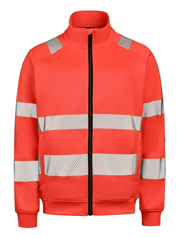 Beställ idag SWEATSHIRT FULLZIP VARSEL ESSENTIAL G236 RÖD