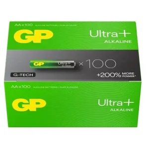 Begränsat erbjudande BATTERI GP ALKALINE AA, LR6, 100-PK