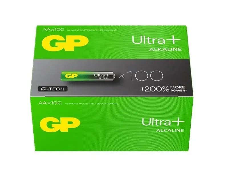 Begränsat erbjudande BATTERI GP ALKALINE AA, LR6, 100-PK